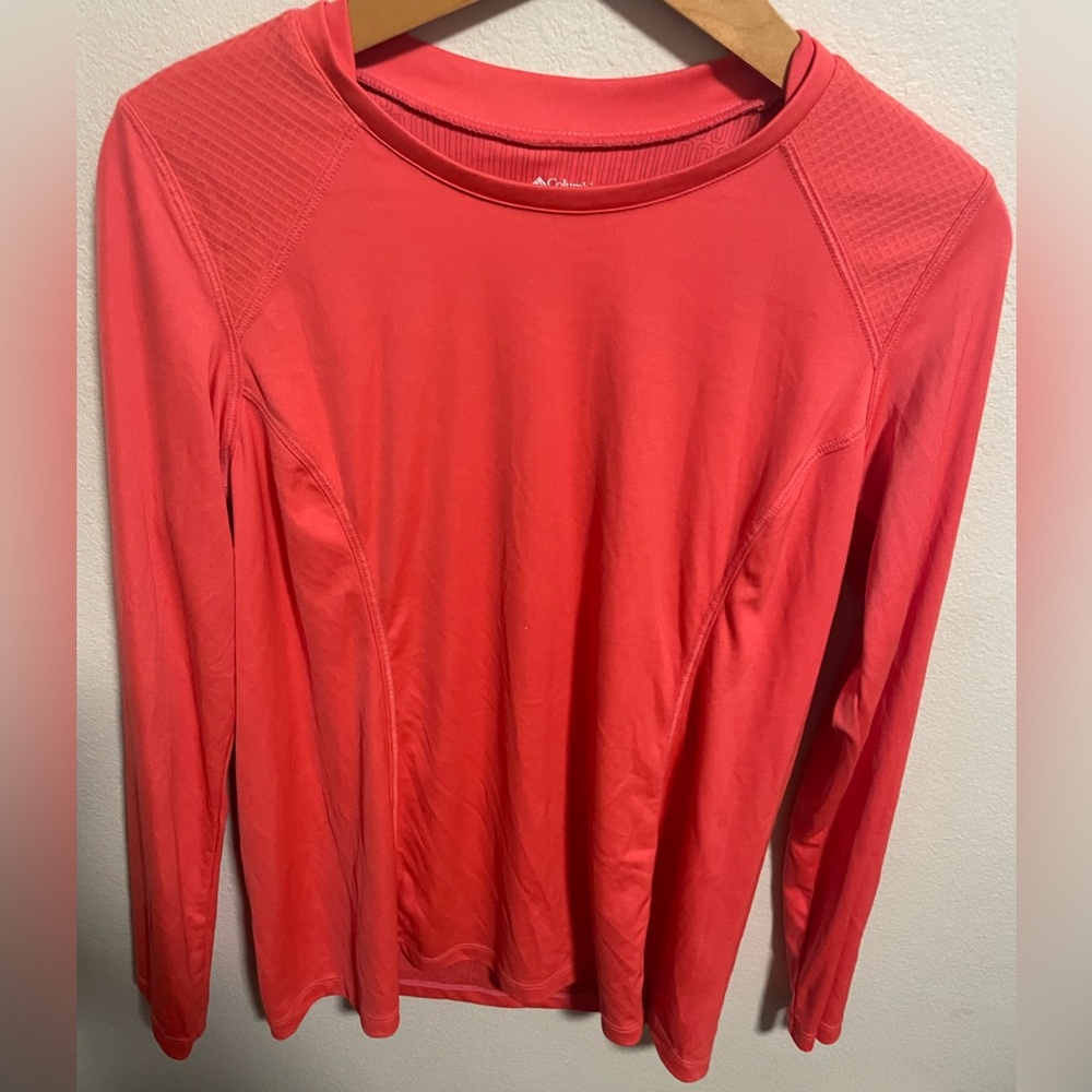 Columbia Women's Orange Long Sleeve‎ Top Size Large